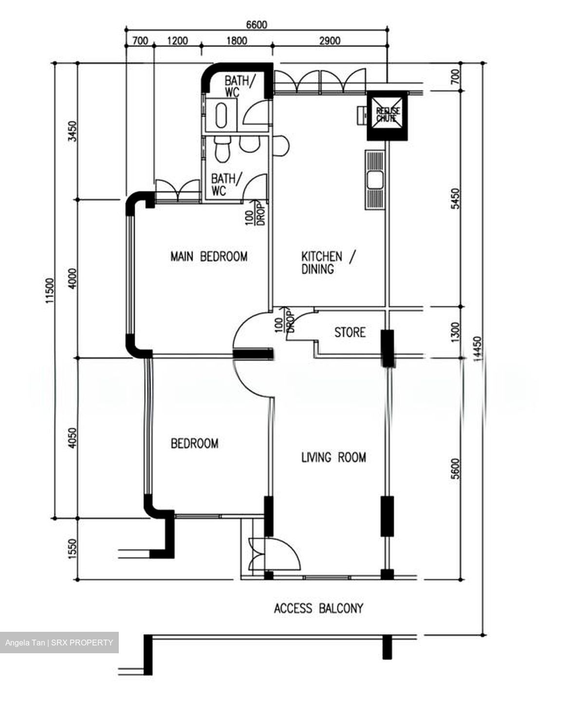 Blk 127 Hougang Avenue 1 (Hougang), HDB 3 Rooms #566310981